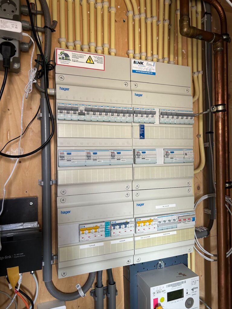 Thuisaccu aansluiting groepenkast bij installatie in Steenbergen en West-Brabant