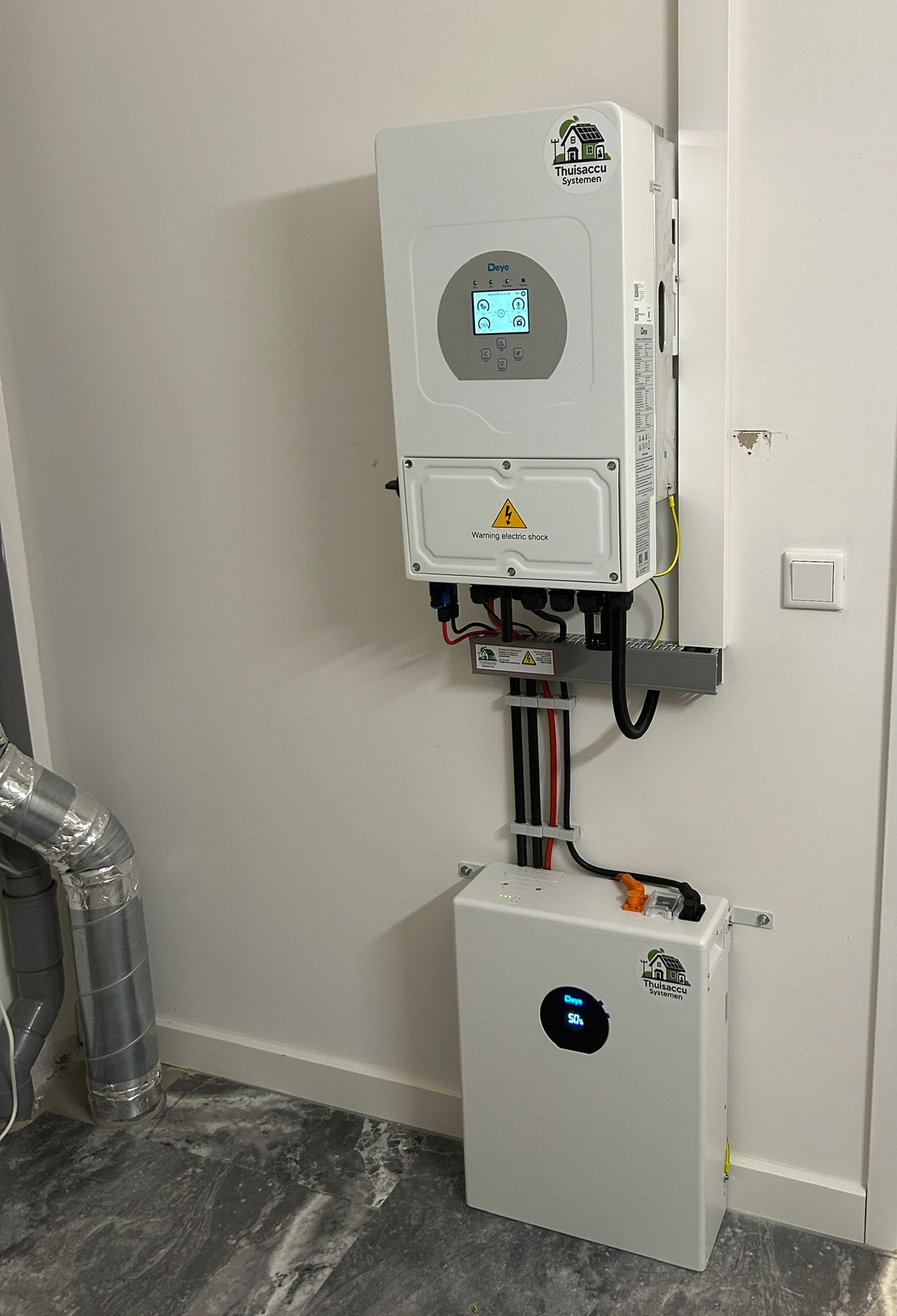 Erkend installateur Thuisaccu Systemen Deye omvormer West-Brabant Zeeland